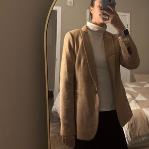 NWT j crew Herringbone wool-blend blazer